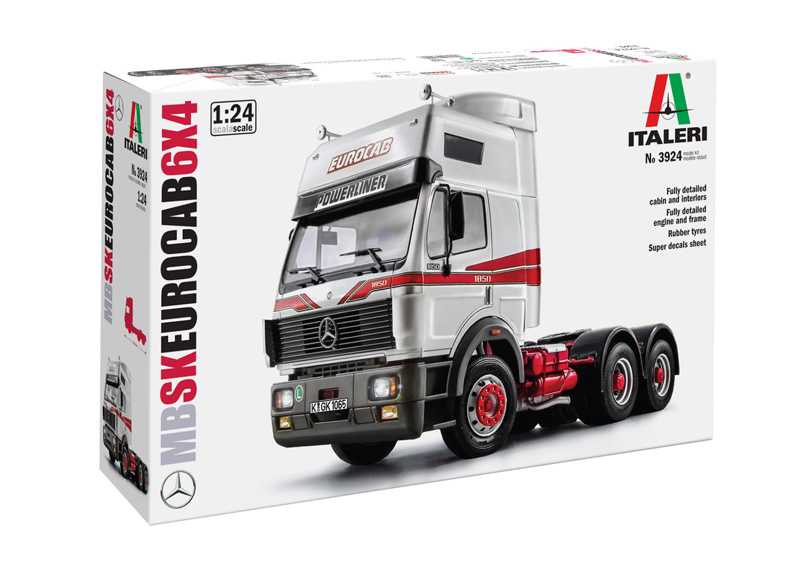 Italeri - 3924 - MERCEDES-BENZ SK EUROCAB 6x4 1:24