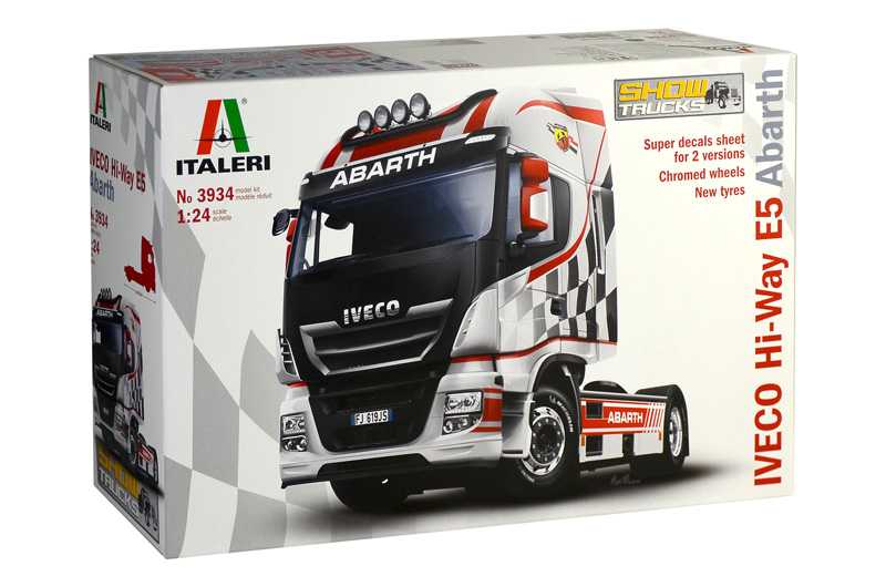 Italeri - 3934 - IVECO HI-WAY E5 ABARTH 1:24