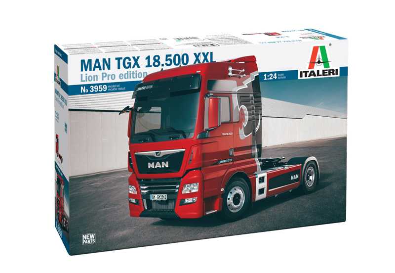 Italeri - 3959 - MAN TGX XXL D38 1:24