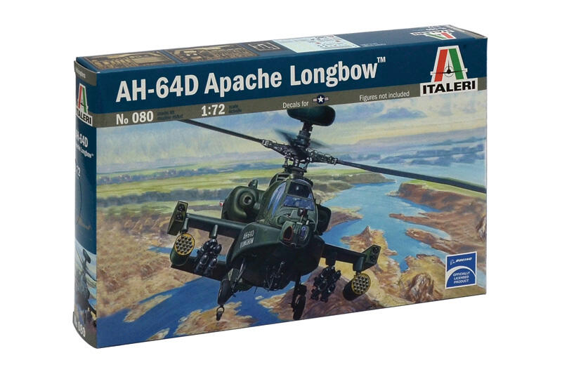 Italeri - 0080 - AH-64 D APACHE LONGBOW 1:72