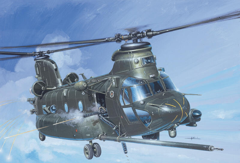 Italeri - 1218 - MH-47 E SOA CHINOOK TM 1:72
