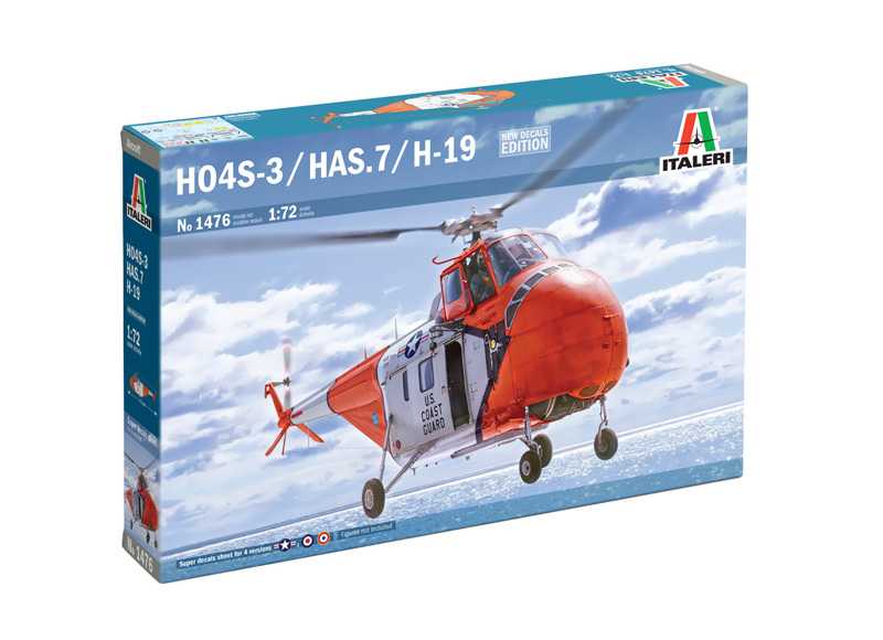 Italeri - 1476 - HAS22 / HO4S-3 / H-19 1:72