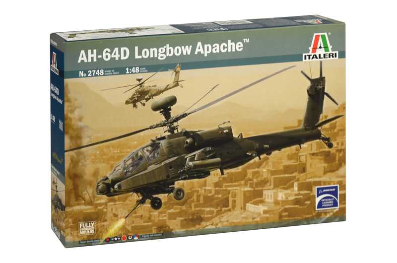 Italeri - 2748 - AH-64D LONGBOW APACHE 1:48