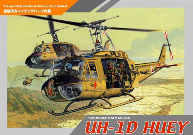 Dragon - 3538 - UH-1D HUEY 1:35