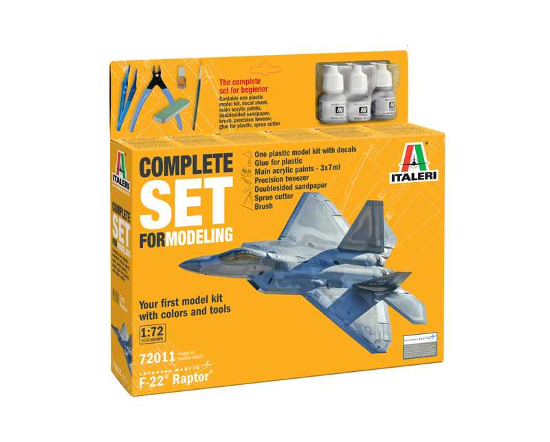 Italeri - 72011 - 1:72 F-22 Raptor 1:72