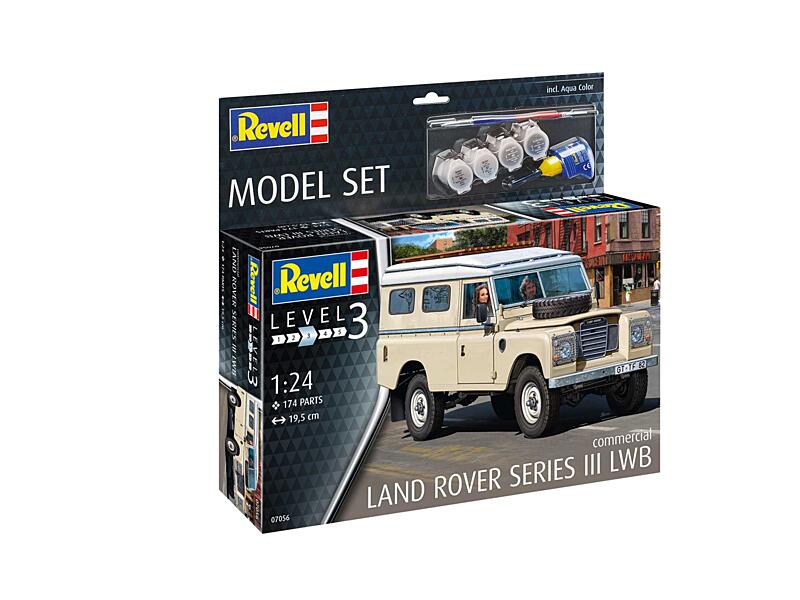 Revell - 67056 - Land Rover Series III LWB (commercial) 1:24
