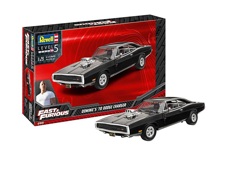 Revell - 67693 - Fast and Furious - Dominics 1970 Dodge Charger 1:25