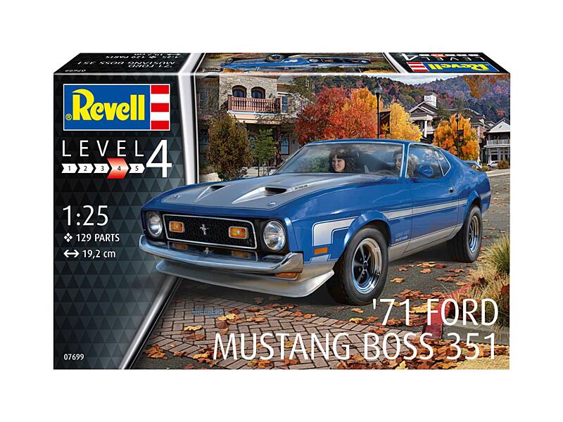 Revell - 67699 - 71 Mustang Boss 351 1:25