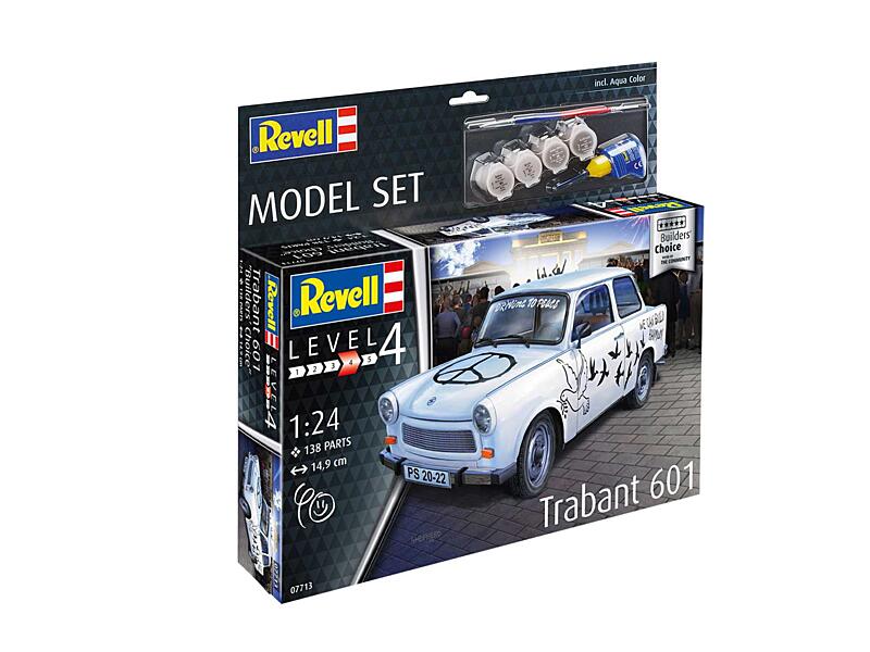 Revell - 67713 - Trabant 601S Builders Choice 1:24