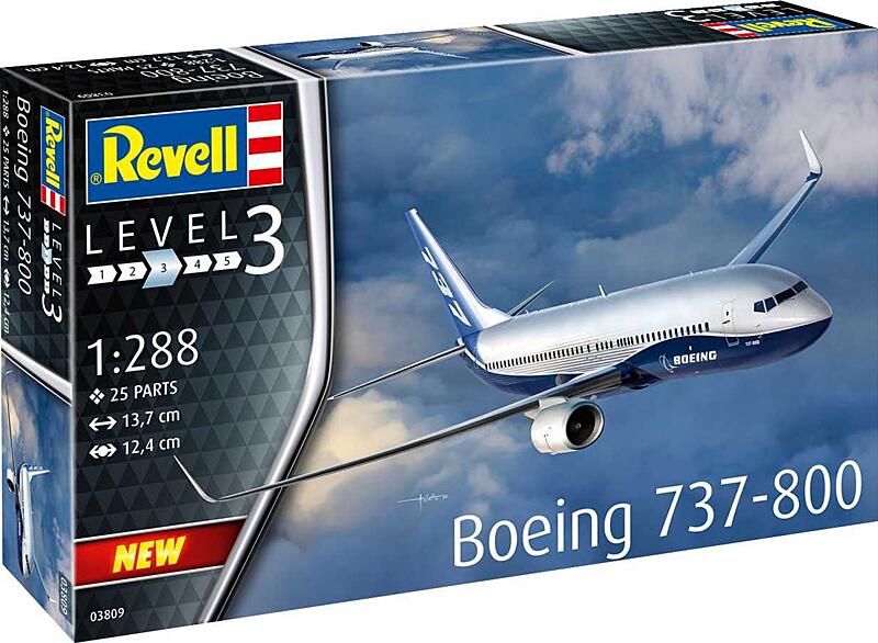 Revell - 63809 - Boeing 737-800 1:288