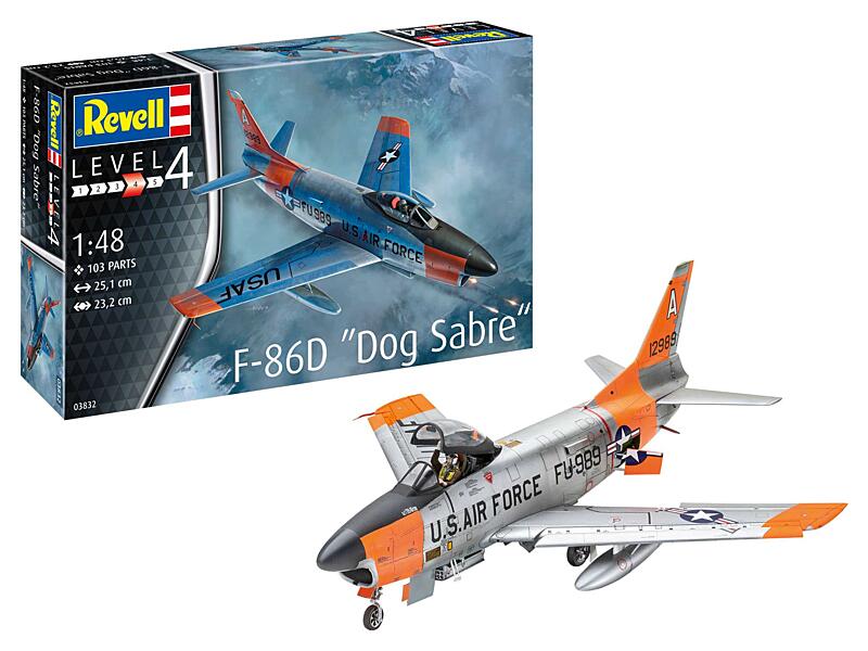 Revell - 63832 - F-86D Dog Sabre 1:48
