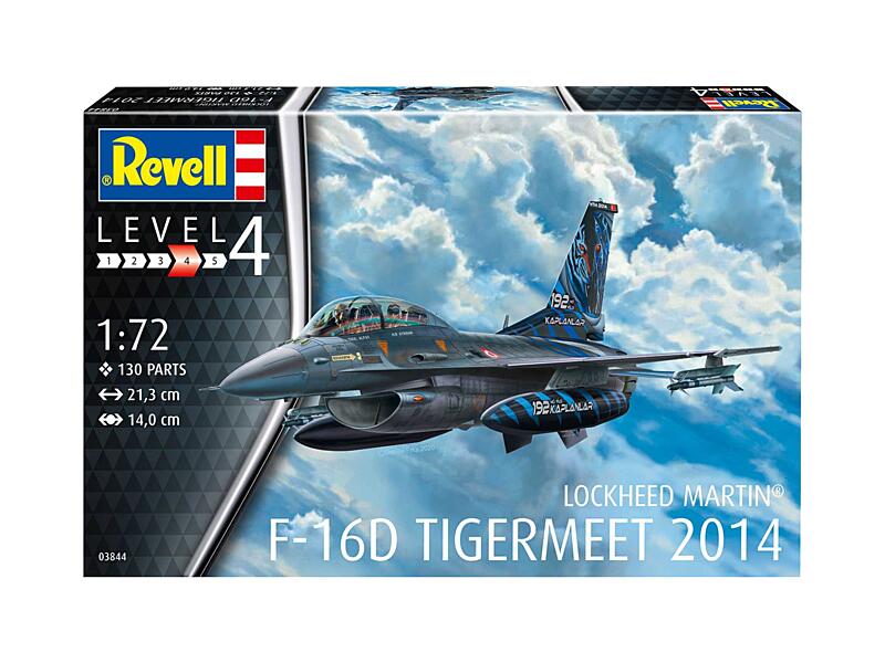 Revell - 63844 - Lockheed Martin F-16D Tigermeet 2014 1:72
