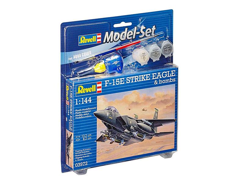 Revell - 63972 - F-15E Strike Eagle and bombs 1:144