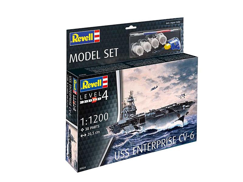 Revell - 65824 - USS Enterprise 1:1200