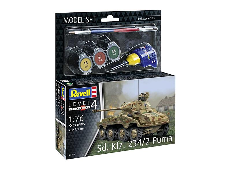 Revell - 63288 - Sd.Kfz. 234/2 Puma 1:76