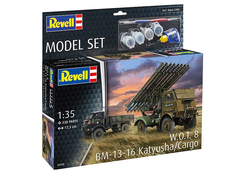 Revell - 63338 - W.O.T. 8 BM-13-16 Katyusha/Cargo 1:35