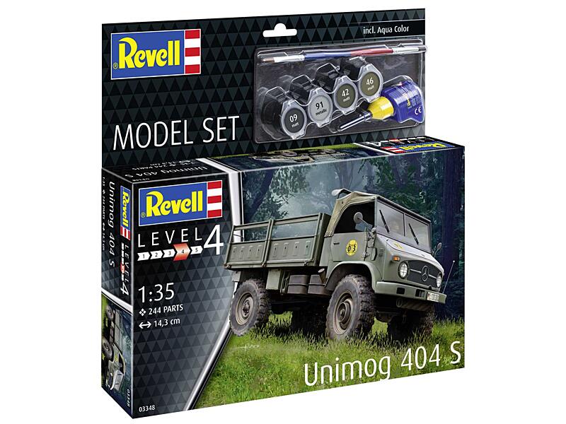 Revell - 63348 - Unimog 404 S 1:35
