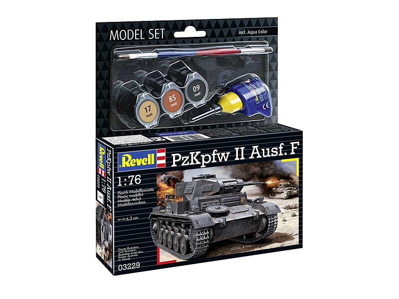 Revell - 63229 - PzKpfw II Ausf. F 1:76