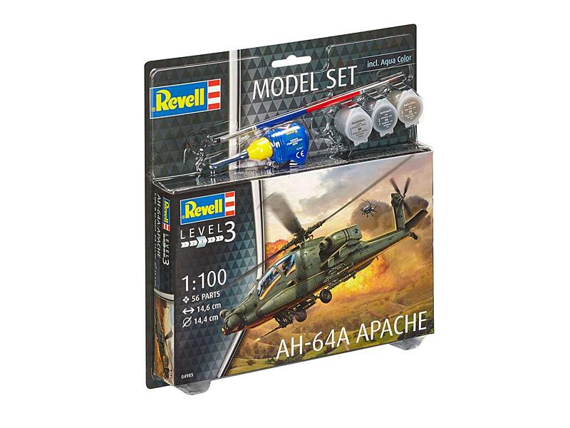 Revell - 64985 - AH-64A Apache 1:100