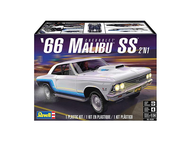 Revell - 4520 - 1966 Malibu SS 1:24