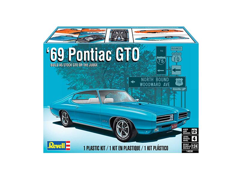 Revell - 4530 - 69 Pontiac GTO The Judge 2N1 1:24