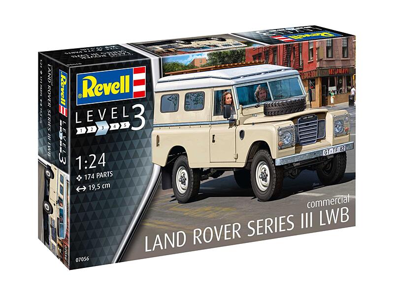 Revell - 07056 - Land Rover Series III LWB (commercial) 1:24