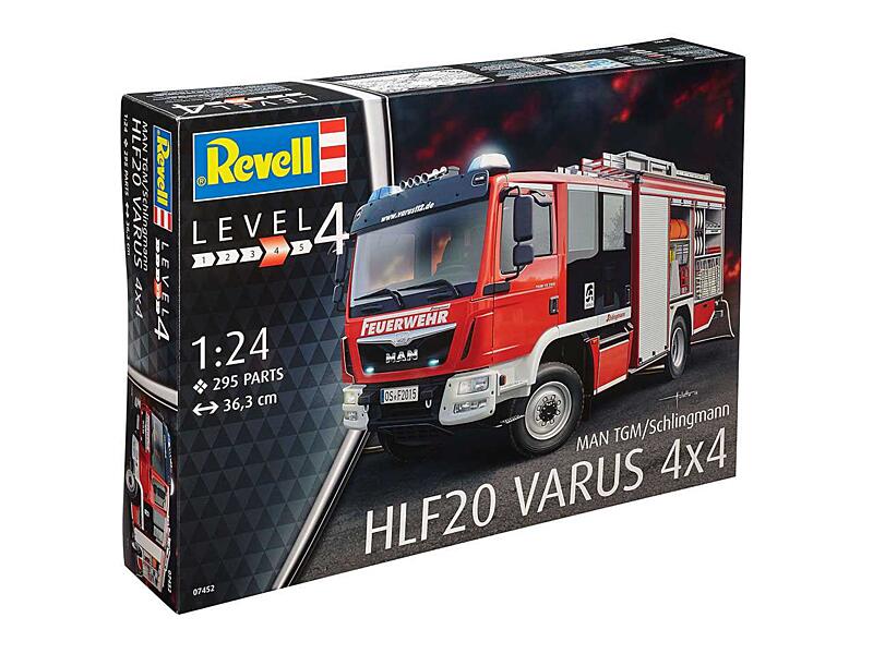 Revell - 07452 - Schlingmann HLF 20 MAN TGM Euro 6 1:24