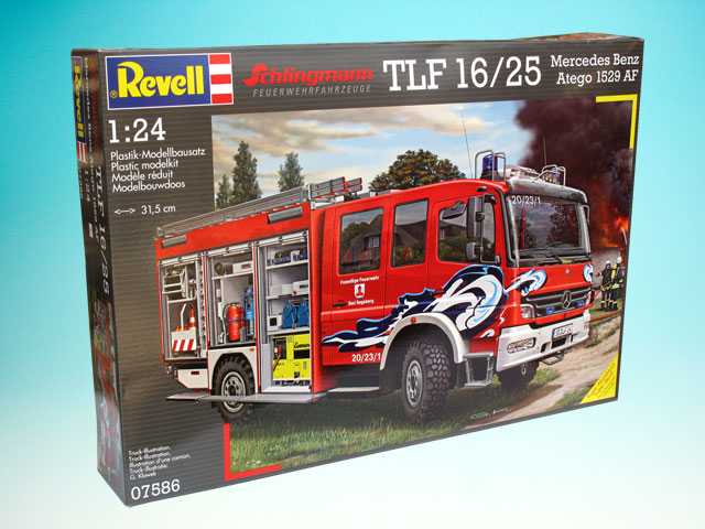 Revell - 07586 - Schlingmann TLF 16/25 Mercedes Benz Atego 1529 AF 1:24