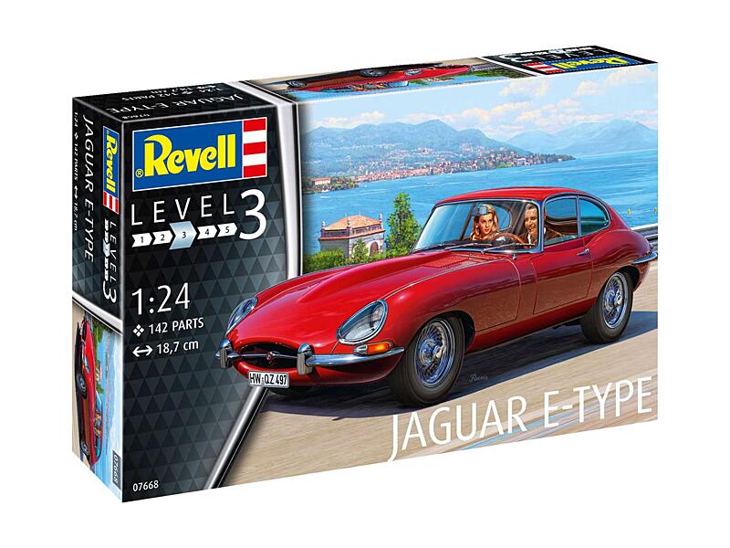 Revell - 07668 - Jaguar E-Type Coupé 1:24