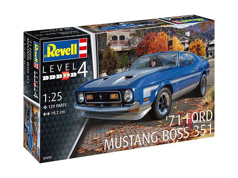 Revell - 07699 - 71 Ford Mustang Boss 351 1:25