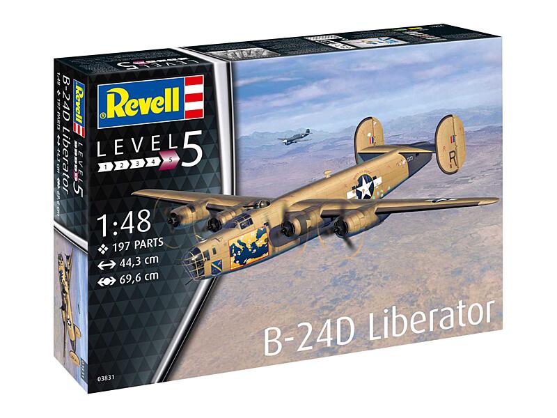Revell - 03831 - B-24D Liberator 1:48