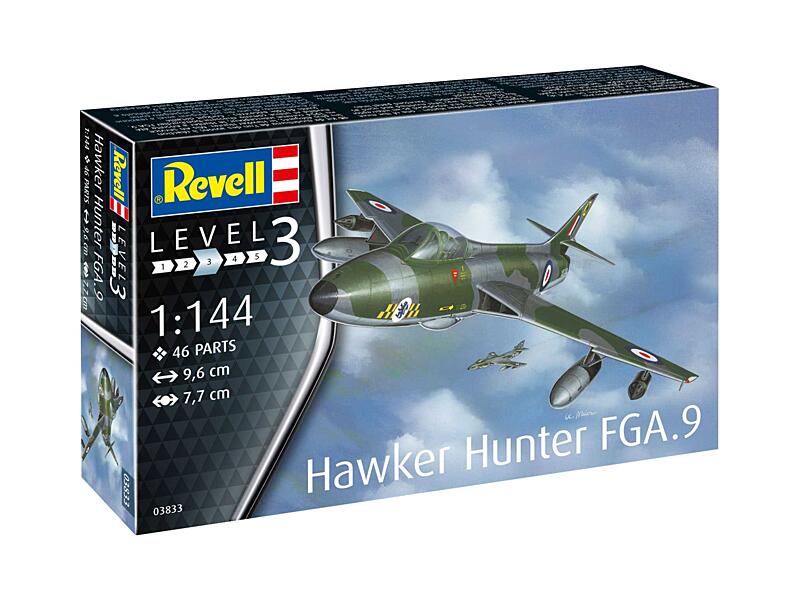 Revell - 03833 - Hawker Hunter FGA.9 1:144