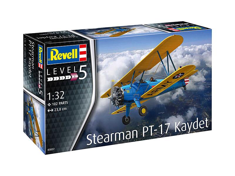 Revell - 03837 - Stearman PT-17 Kaydet 1:32