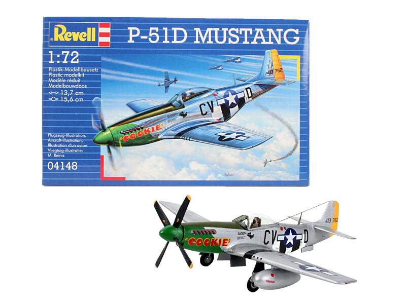 Revell - 04148 - P-51D MUSTANG 1:72