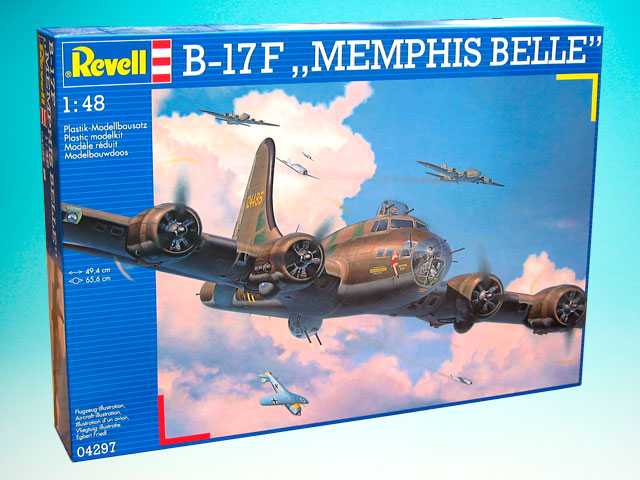 Revell - 04297 - B-17 F Memphis Belle 1:48