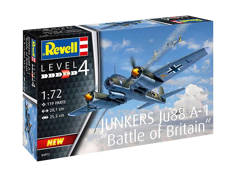 Revell - 04972 - Junkers Ju88 A-1 Battle of Britain 1:72
