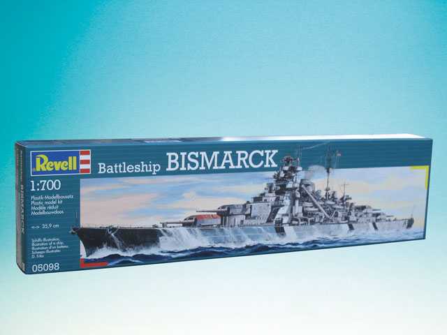 Revell - 05098 - Battleship Bismarck 1:700
