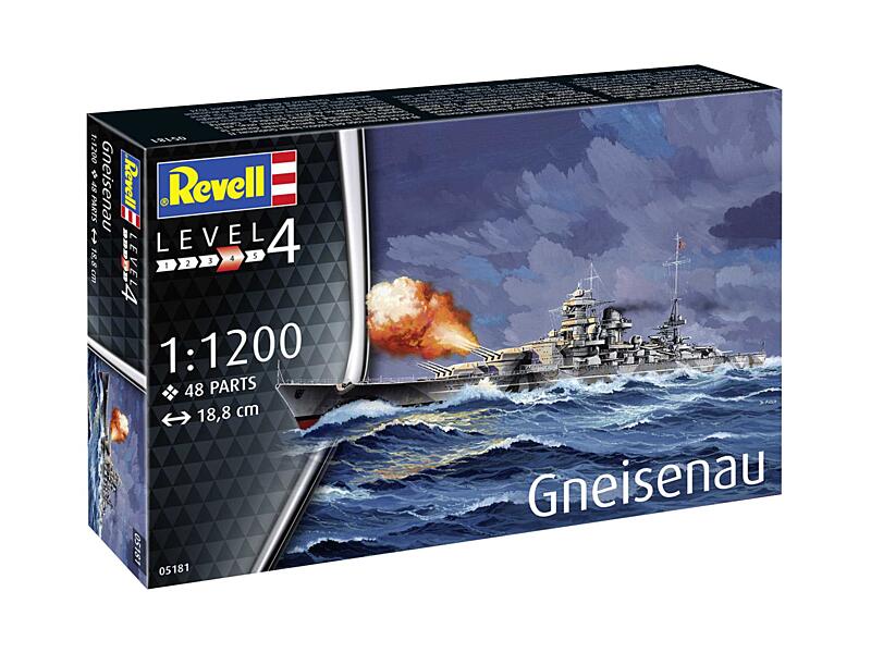 Revell - 05181 - Gneisenau 1:1200