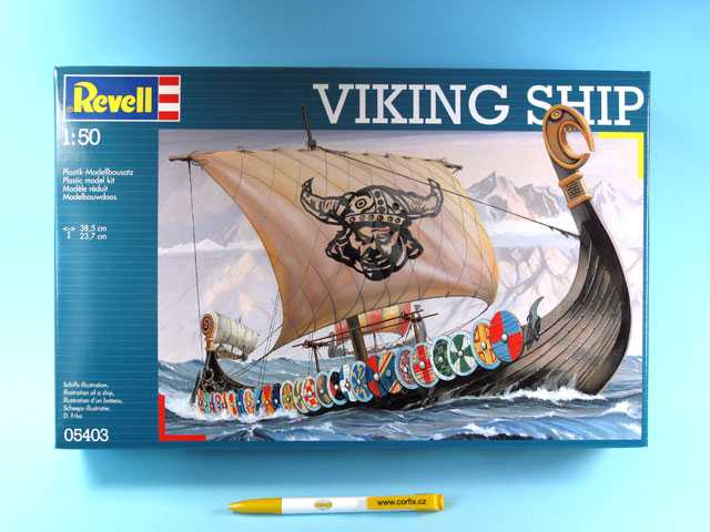 Revell - 05403 - loď Vikingů 1:50
