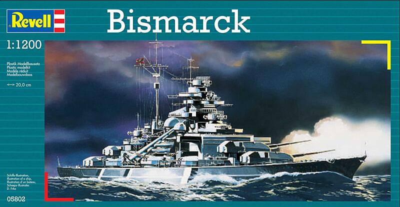 Revell - 05802 - Bismarck 1:1200