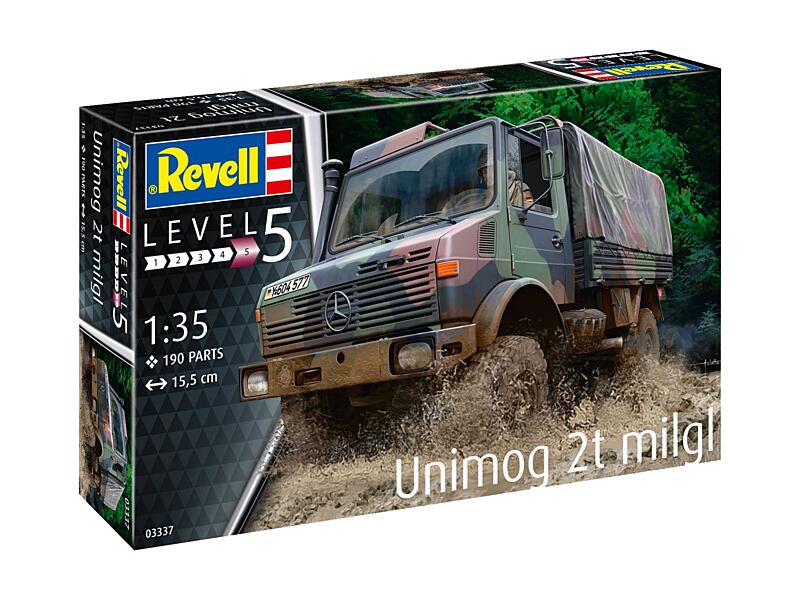 Revell - 03337 - Unimog 2T milgl 1:35