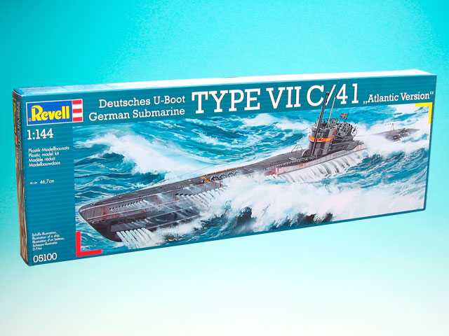 Revell - 05100 - Submarine Type VII C/41 1:144