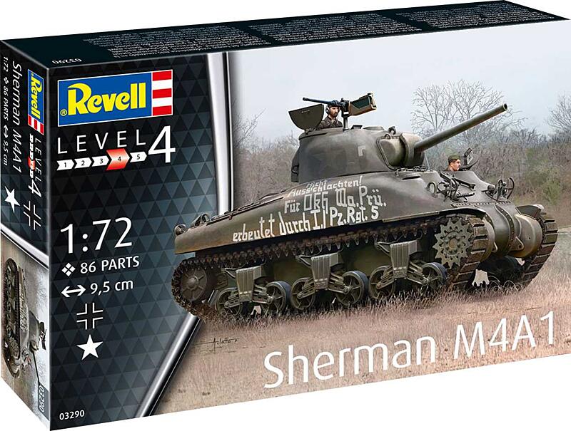 Revell - 03290 - Sherman M4A1 1:72