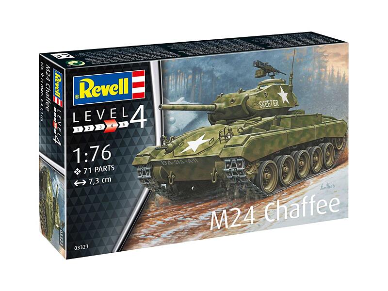 Revell - 03323 - M24 Chaffee 1:76