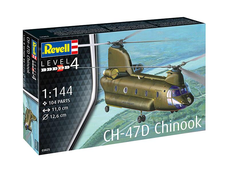 Revell - 03825 - CH-47D Chinook 1:144