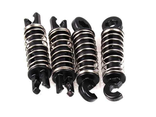 Revell - 47206 - Set 4x shocks for Monster, black