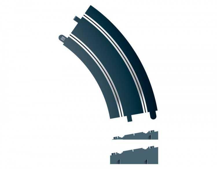 Rozšíření trati Scalextric C8297 - Banked Curve R3 45°