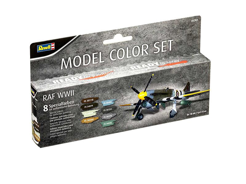 Revell - Sada barev Aqua Color 36201 - RAF WWII 8 x 17ml