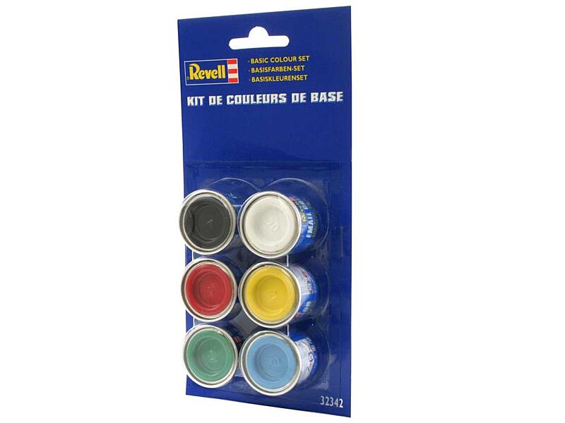 Revell - Sada barev Email Color 32342 - Basic 6x14ml
