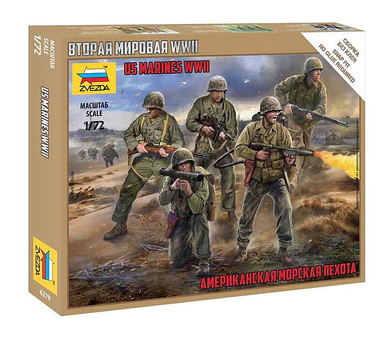 Zvezda - 6279 - US Marines 1:72